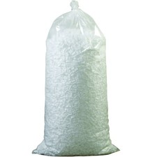 BOX USA B7NUTS Loose Fill Packing Peanuts, 7 Cubic Feet, White