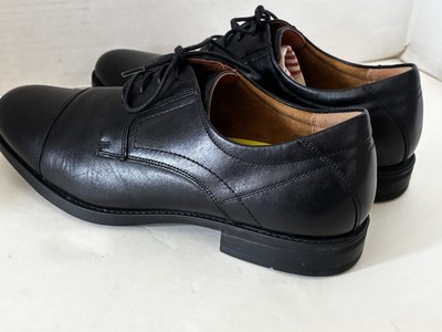 Florsheim Men Comfortech Black Cap Toe Oxford Shoes Sz 12 D  display picture 3