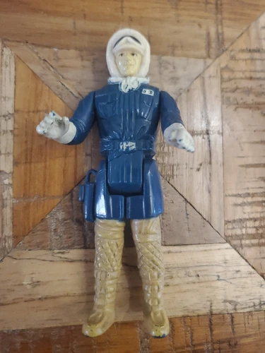 Vintage 1980 Star Wars Hoth Han Solo Action Figure Kenner Hong Kong