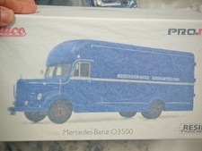 Schuco 1:43 Benz O3500 resin car transporter model NIB
