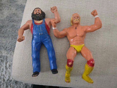 VTG LJN 1984 HILLBILLY JIM HULK HOGAN Rubber Wrest...
