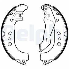 Bremsbackensatz hinten für Skoda Rapid NH3 NH1 Roomster 5J7 5J | 24033481