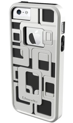 QMADIX CUBE 3D HARD CASE FOR iPHONE 5/5S WHITE NIP! MSRP: $24.99