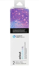 Cricut Mug Press Infusible Ink Transfer Sheets 4.5"X12" Purple Watercolor Splash