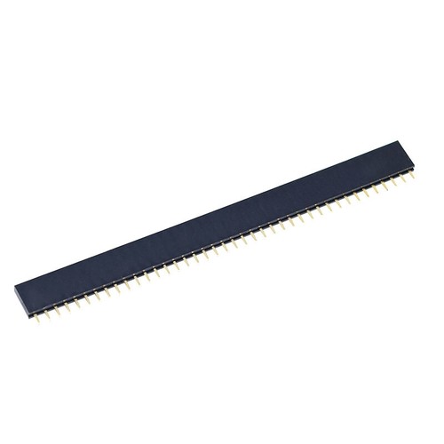 10Pcs 40pin 2.54mm Single Row Straight Female Header Strip PBC Arduino TOP New - Bild 2 von 4