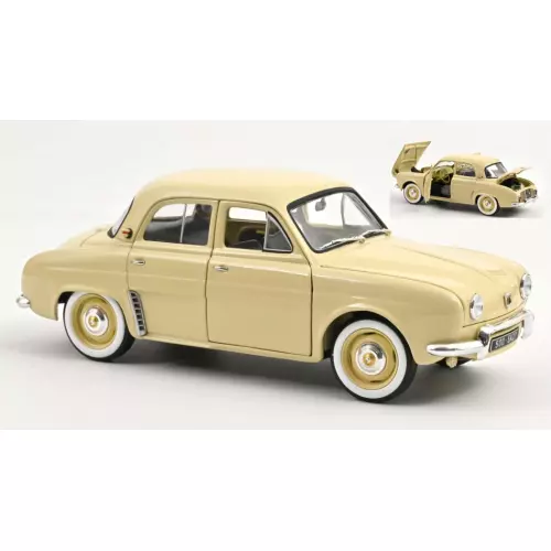RENAULT DAUPHINE 1958 BEIGE 1:18 voiture Norev Stradali modelino