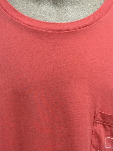 Vineyard Vines Men’s Size XXL 2XL Coral Long Sleeved T-shirt Graphic Logo Whale - Picture 3 of 8