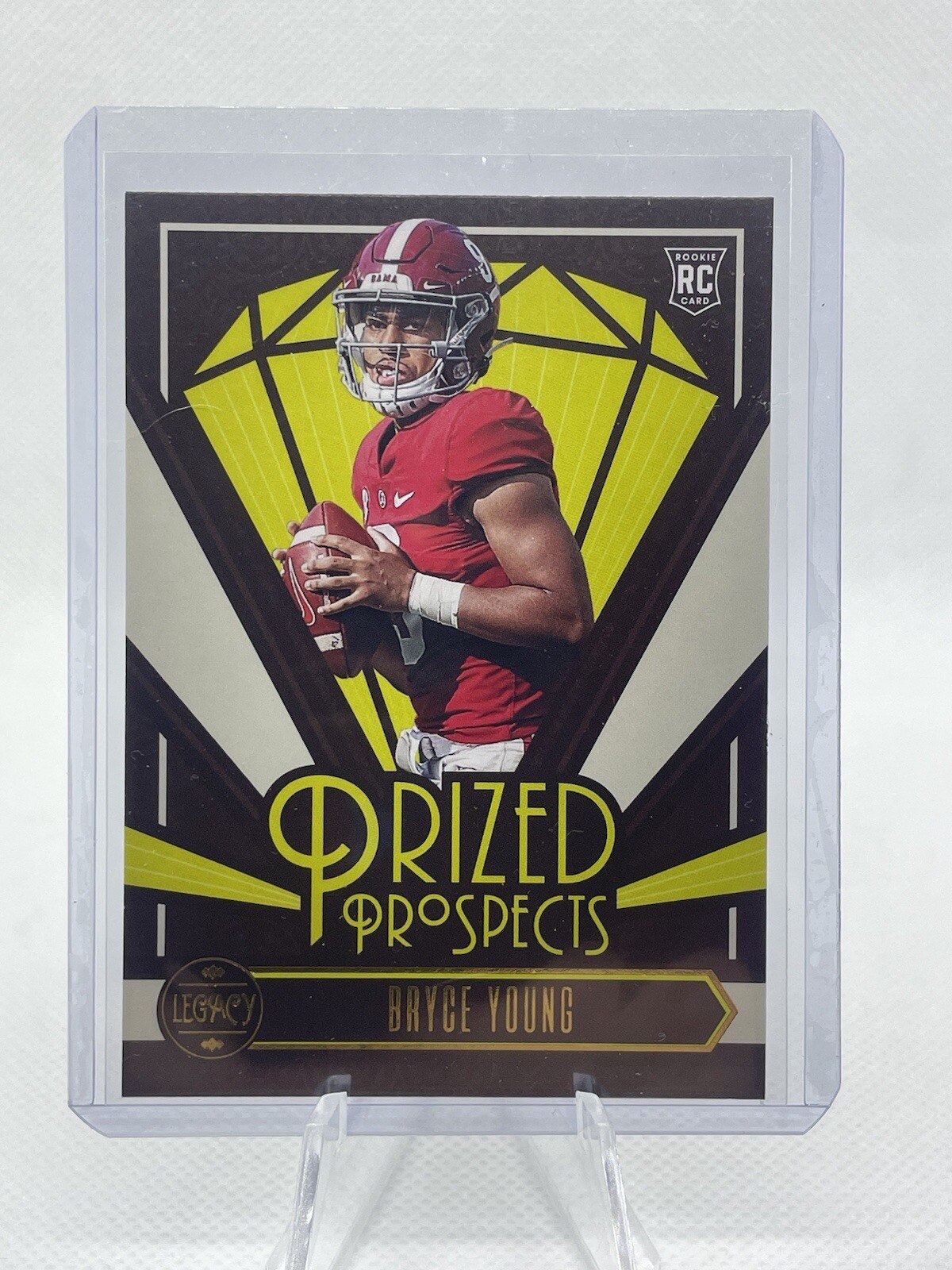 2023 Legacy Football Bryce Young Prized Prospects RC No. PP-3
