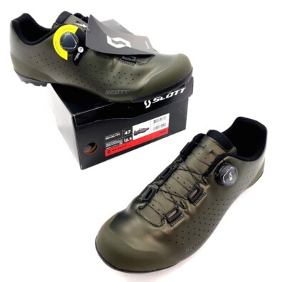 Scott Men's Gravel Pro BOA Cycling Shoes Metallic Brown, Size