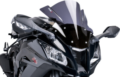 Puig Z-Racing Black Windscreen Windshield Durable 3mm Thick Acrylic 4933N