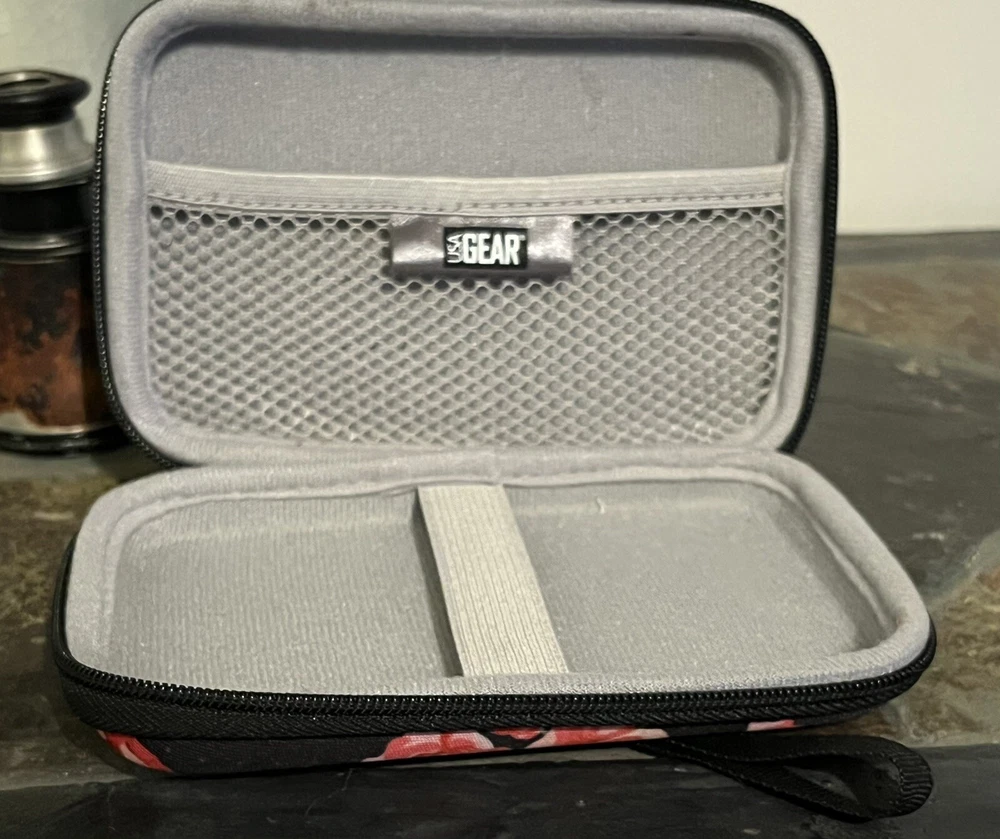 USA GEAR Phone/Mobile Photo Printer Zip Rose Travel Case Only Kodak Mini Storage