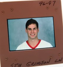 STU GRIMSON  Detroit Red Wings CHICAGO BLACKHAWKS LA KINGS ORIGINAL SLIDE 1