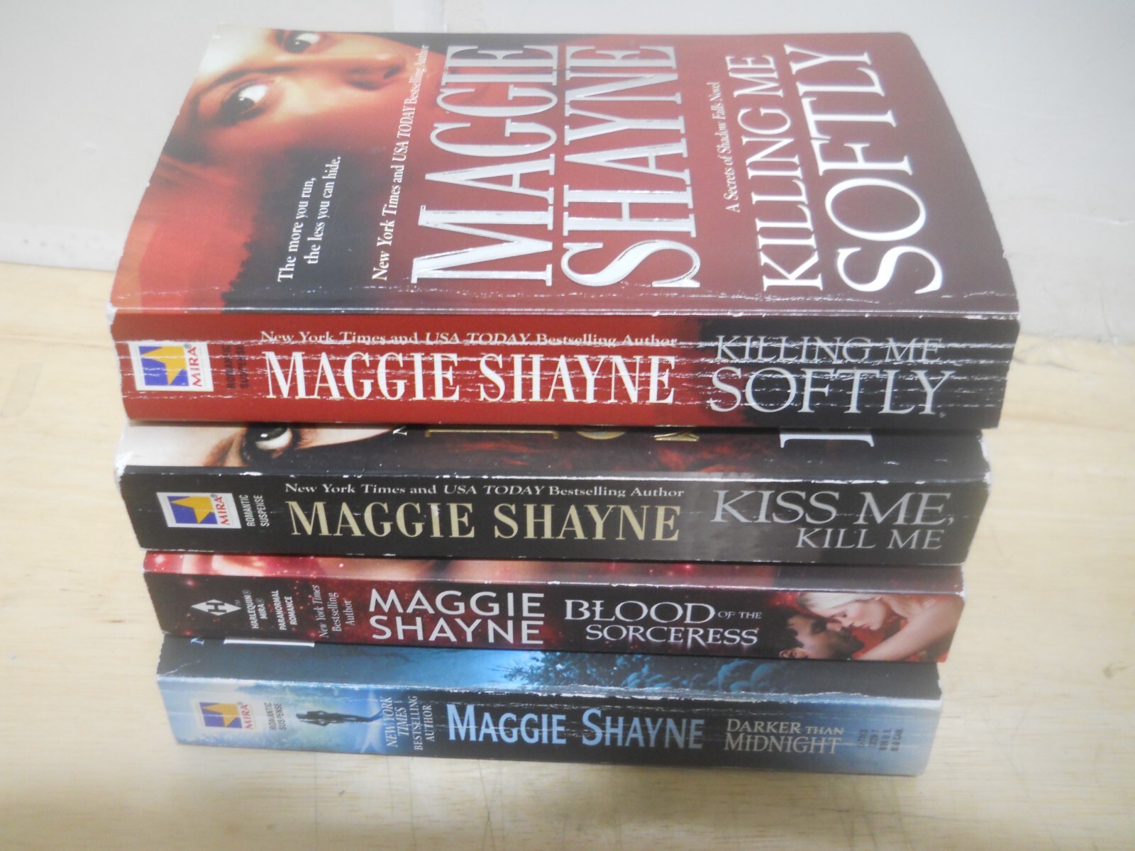 Lot of 4 by Maggie Shayne ~ Very Good paperbacks gently read  ~ Free S&H