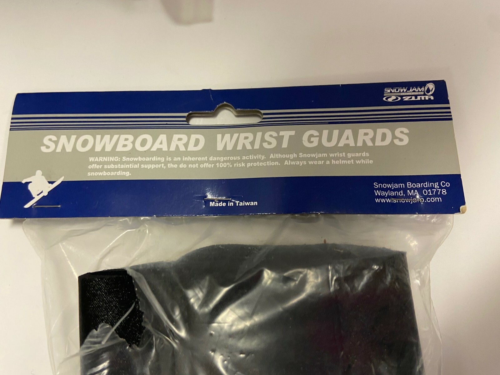 SnowJam Snowboard Wrist Guard Adult NWT Sz L  Adjustable Pads Impact Protection