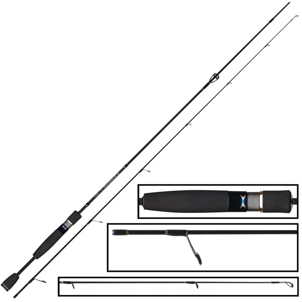 Ftm Spoon Xp 13 2,01M 1-4G Ultra Light Rute FüR ForellenköDer, Spinnrute-image