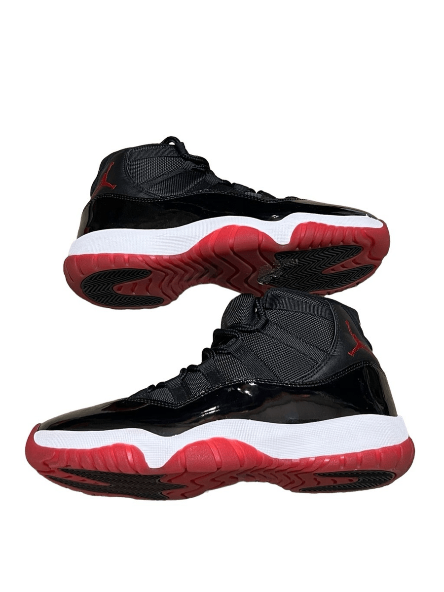 Jordan 11 OG Bred 2019 Black Red 378037-061 Size 9 Nike Air Jordan Nike Air Jordan 11 Retro 2019 Bred Black Red 378037-061  main image 3