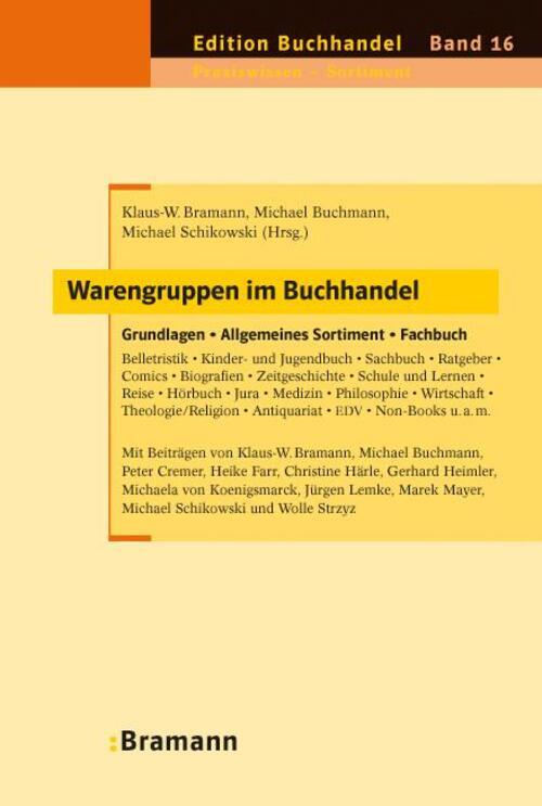 Thumbnail - Warengruppen Buchhandel | Grundlagen Allgemeines Sortiment Fachbuch