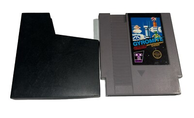 Gyromite [5 Screw] (Nintendo NES, 1985) W/ Dust Cover
