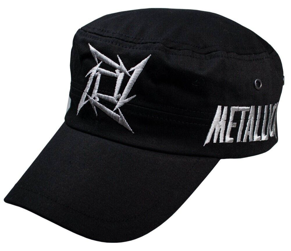 baseball cap military army cap with embroidered logo rock metal band METALLICA