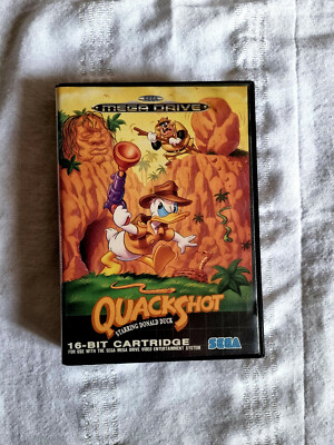 SEGA Mega Drive - Quackshot Starring Donald Duck komplett inkl. Anleitung (DE)