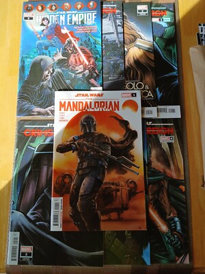 STAR WARS CRIMSON REIGN VARIANT 1-4 Manndalorian 1 Hidden Empire 5 Solo 2 Comic