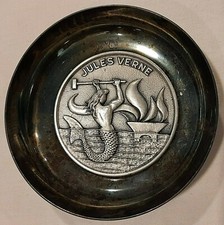 Coupelle BAP JULES VERNE Marine Nationale métal argenté ORIGINAL vide poche