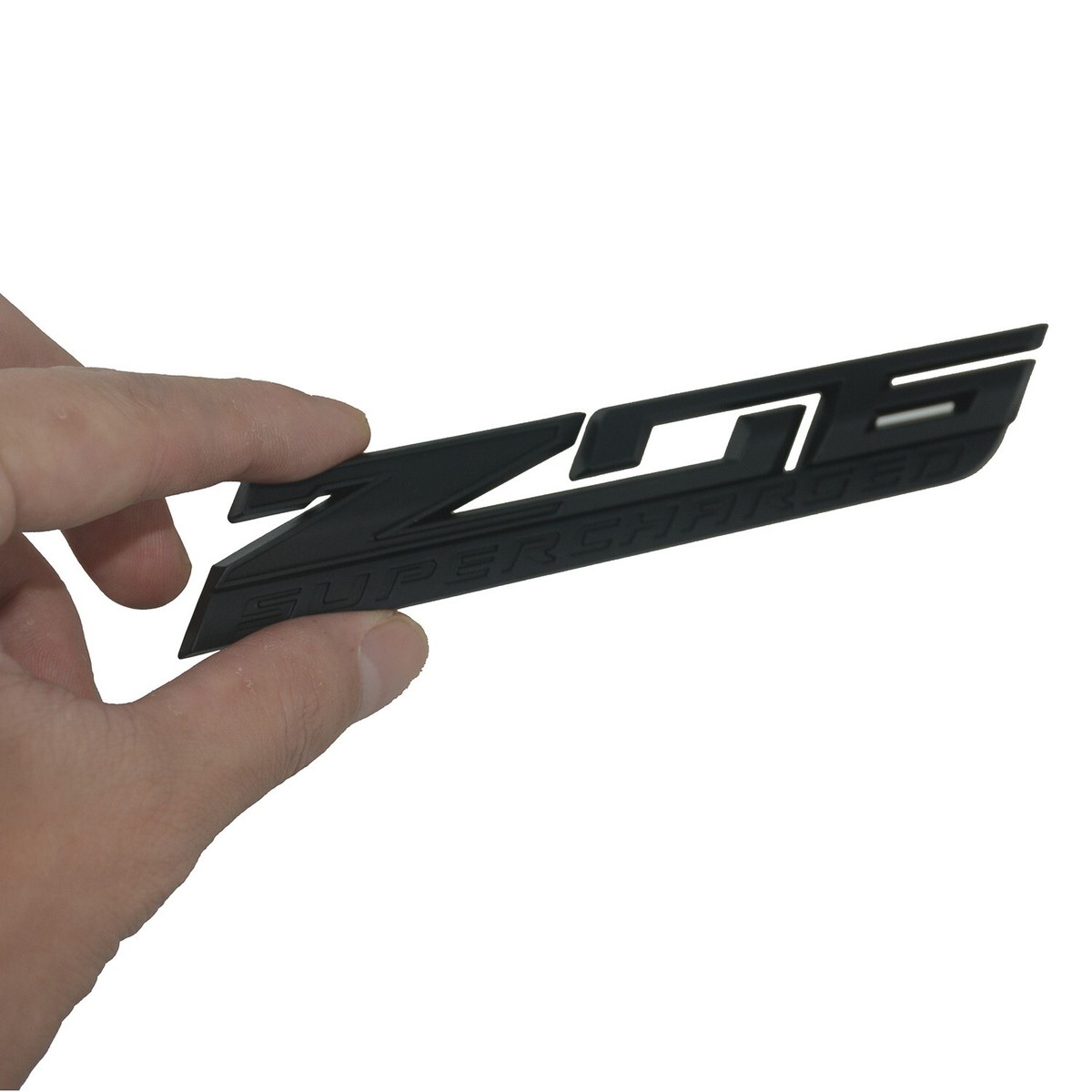 1X Fits 15-19 Corvette C7 NEW Z06 Supercharged Emblem Badge Only