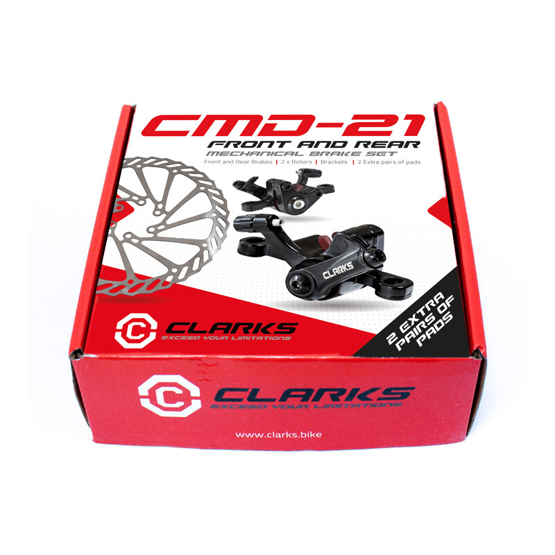 (New) Clarks CMD-21 Mechanical Disc Brake Set —AUS STOCK— Brakes MTB Hybrid Break Disk (70.49 USD) (New) Clarks CMD-21 Mechanical Disc Brake Set —AUS STOCK— Brakes MTB Hybrid Break Disk (70.49 USD)