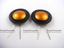 2pcs/lot Aftermarket 25.4 mm tweeter diaphragm voice coil 1 inch Gold color