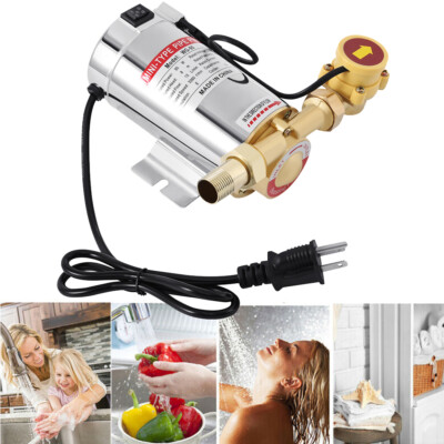 90W Automatic Boost Water Pressure Pump Household Booster Pump for Shower 110V