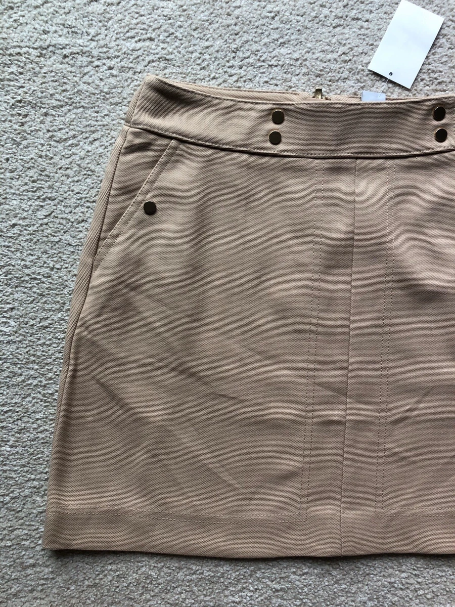 H&m top camel skirt