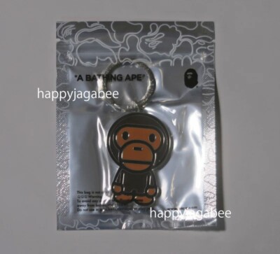 A BATHING APE Men's Goods BABY MILO METAL KEYCHAIN 2M20182012 | eBay