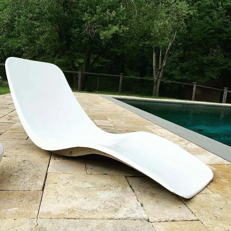 Fiberglass chaise lounge deals