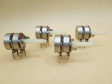 100K Dual-Gang Potentiometer  (LOT OF 4)