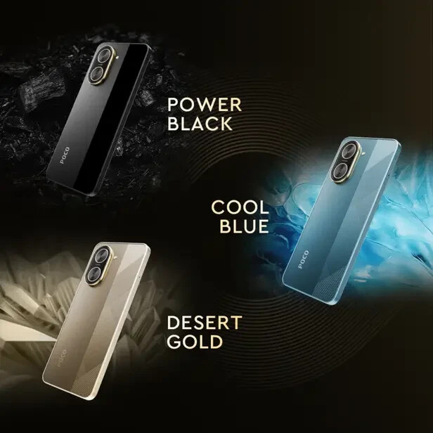 POCO C71 Factory Unlocked-Dual SIM-6GB RAM-6.88 inch HD+ Display