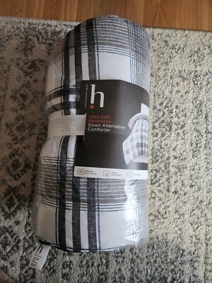 HOME EXPRESSIONS BEDDING ULTRA SOFT DOWN ALTERNATIVE COMFORTER TWIN /TWIN XL 