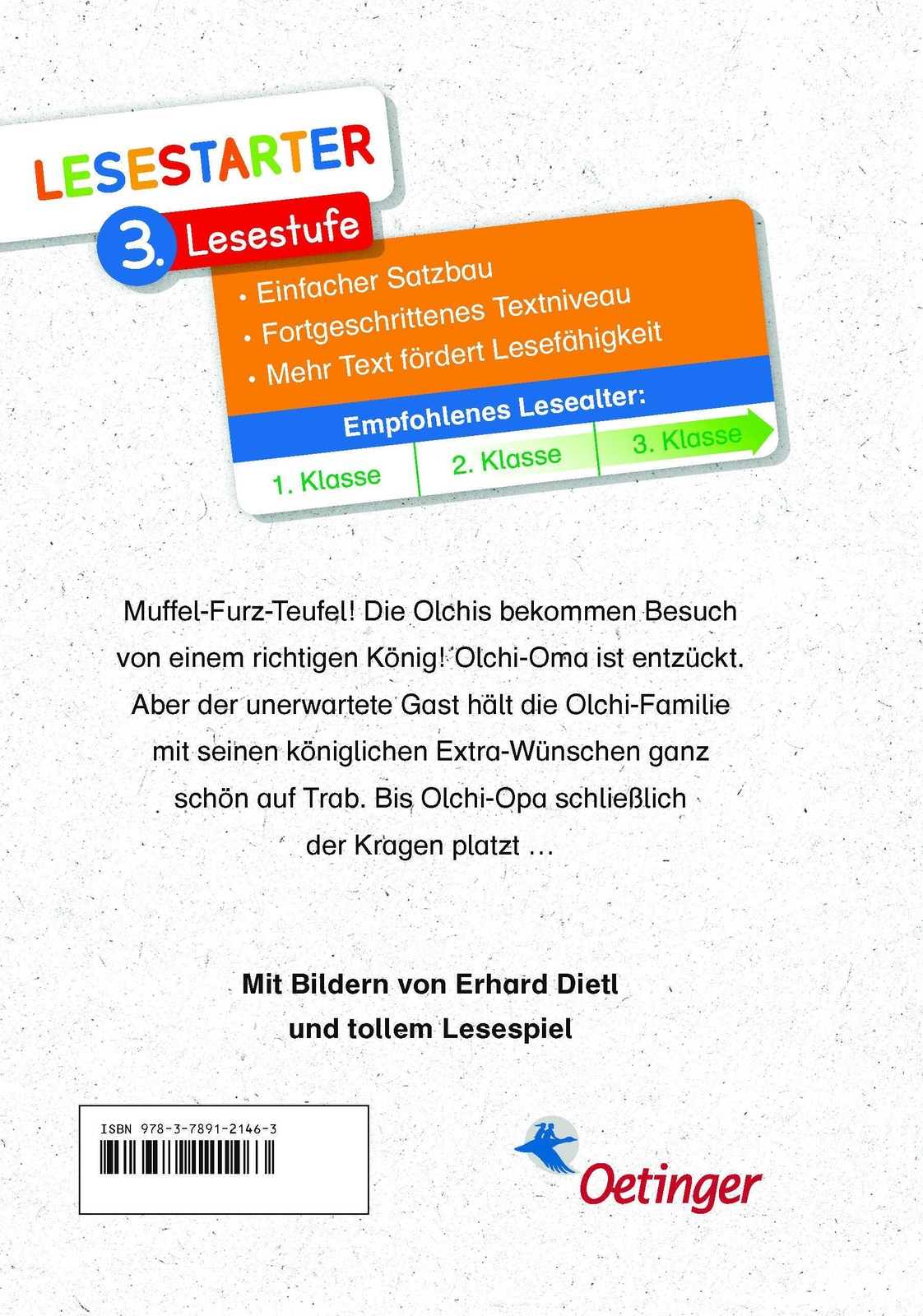 Thumbnail - Die Olchis Und Der Faule König | Lesestarter. 3. Lesestufe | Erhard