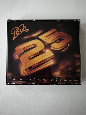 Pooh 25 La Nostra Storia 2 CD MISSING BOOKLET Play Tested Import Italy