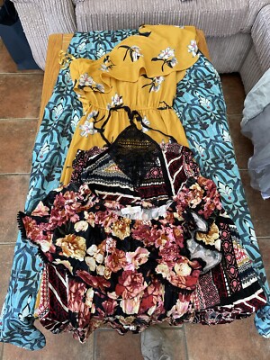 Ladies Dresses Bundle Size 6 (next,lost Ink, Etc Stunning Dress 