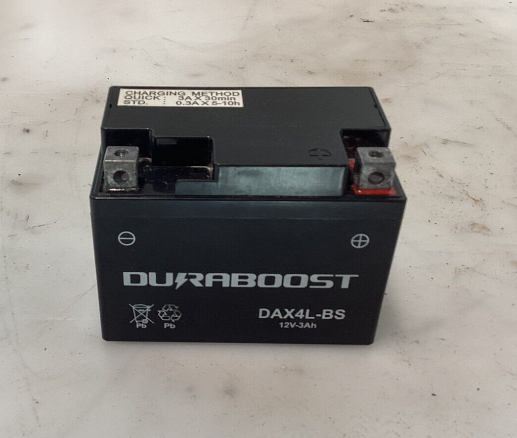 17-24 KAWASAKI Z125 MOTORCYCLE ATV BATTERY DURABOOST DAX4L-BS