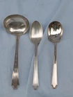 3pcs 1847 ROGERS BROS LEGACY LADLE SUGAR SHELL & TEASPOON