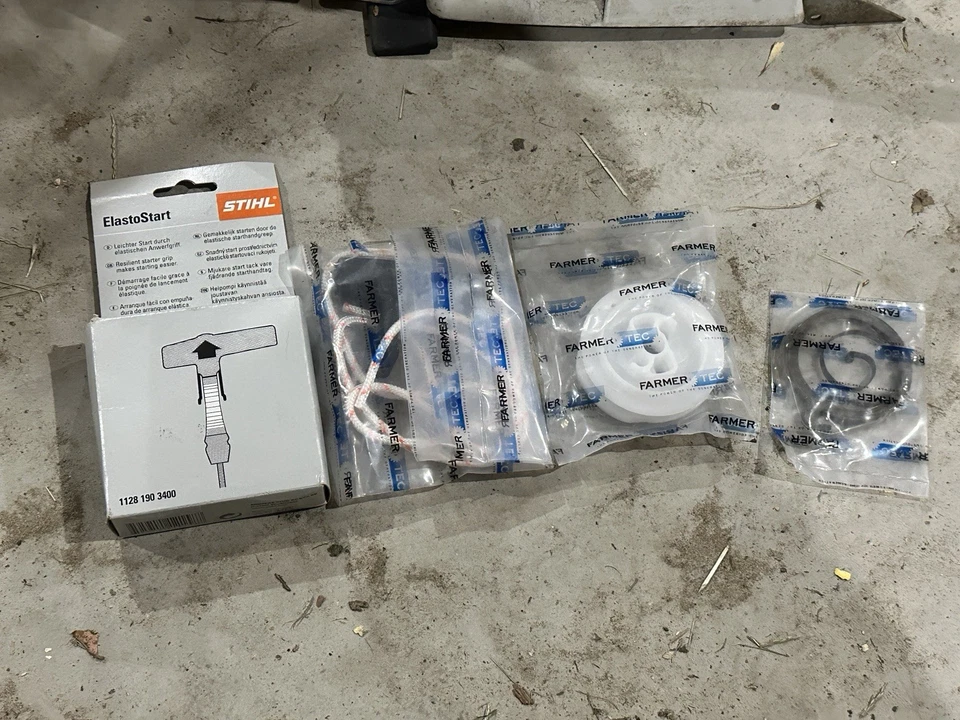 Stihl 044 Chainsaw - REDLEVER- SLANT FIN - 10MM , 28” Stihl Rollomatic Light bar - Image 3 of 4