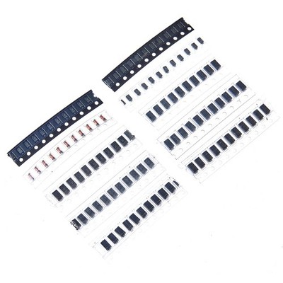 Bridgold 100pcs 10Types SMD Diodes Schottky Rectifier Diodes Assortment，DO-21...