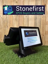 Poindus VariPOS-815S 15" EPOS Till System with 10" Rear Display- Shop/Bar/Cafe #