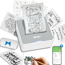 S2 Sticker Printer, PrintPods Mini Printer, Bluetooth Portable Sticker Maker ...