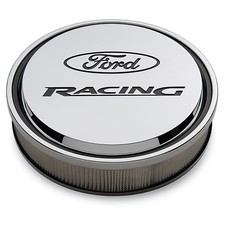 Ford Racing Slant Edge Air Cleaner Chrome 302-384