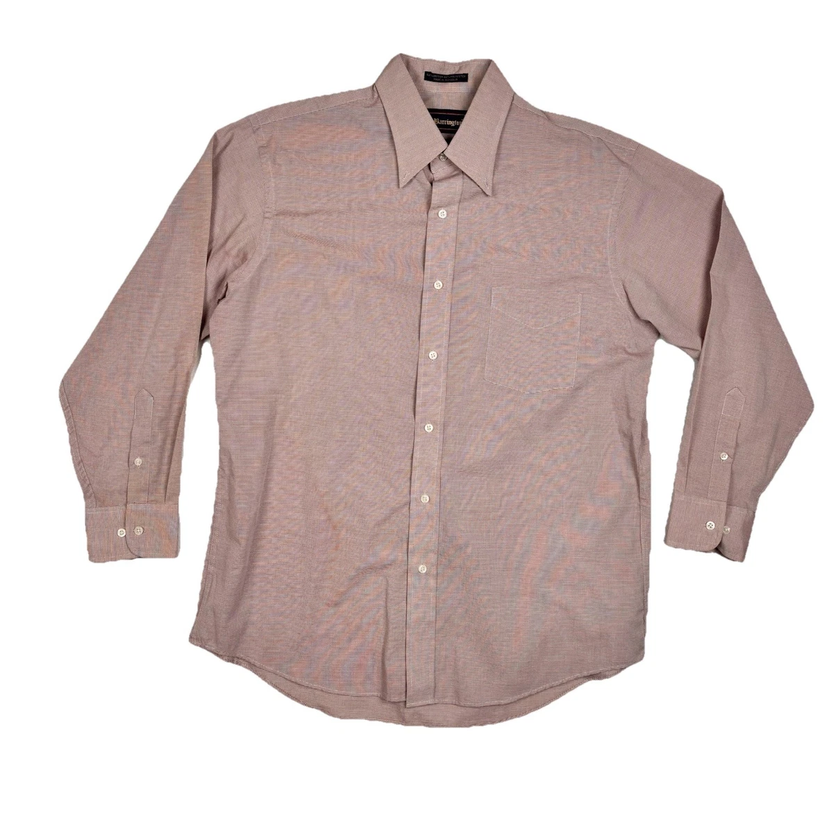 barrington dress shirts Barrington Shirts | Barrington - Mens Dress Shirt Long Sleeve | Color: Blue/White | Size: 15