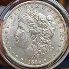 1885-O $1 Morgan Silver Dollar