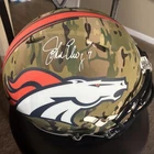 New ListingJohn Elway Signed Denver Broncos Speed Authentic Camo NFL Helmet