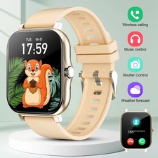 Smart Watch Bluetooth Call Touch Screen Fitness Tracker Sports Watch for Android